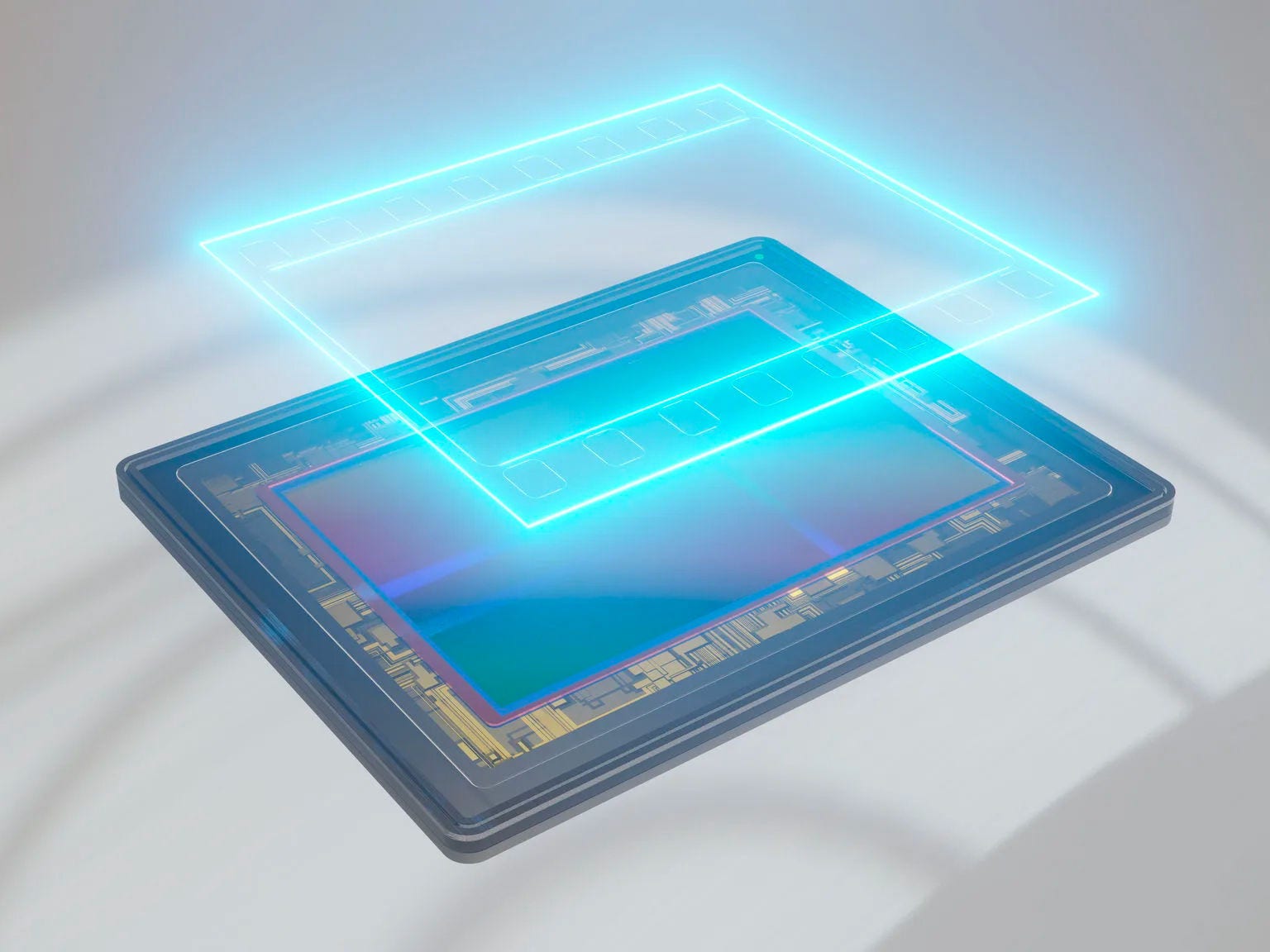 Image sensor graphics Image sensor with glare