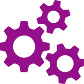 3 gears icon
