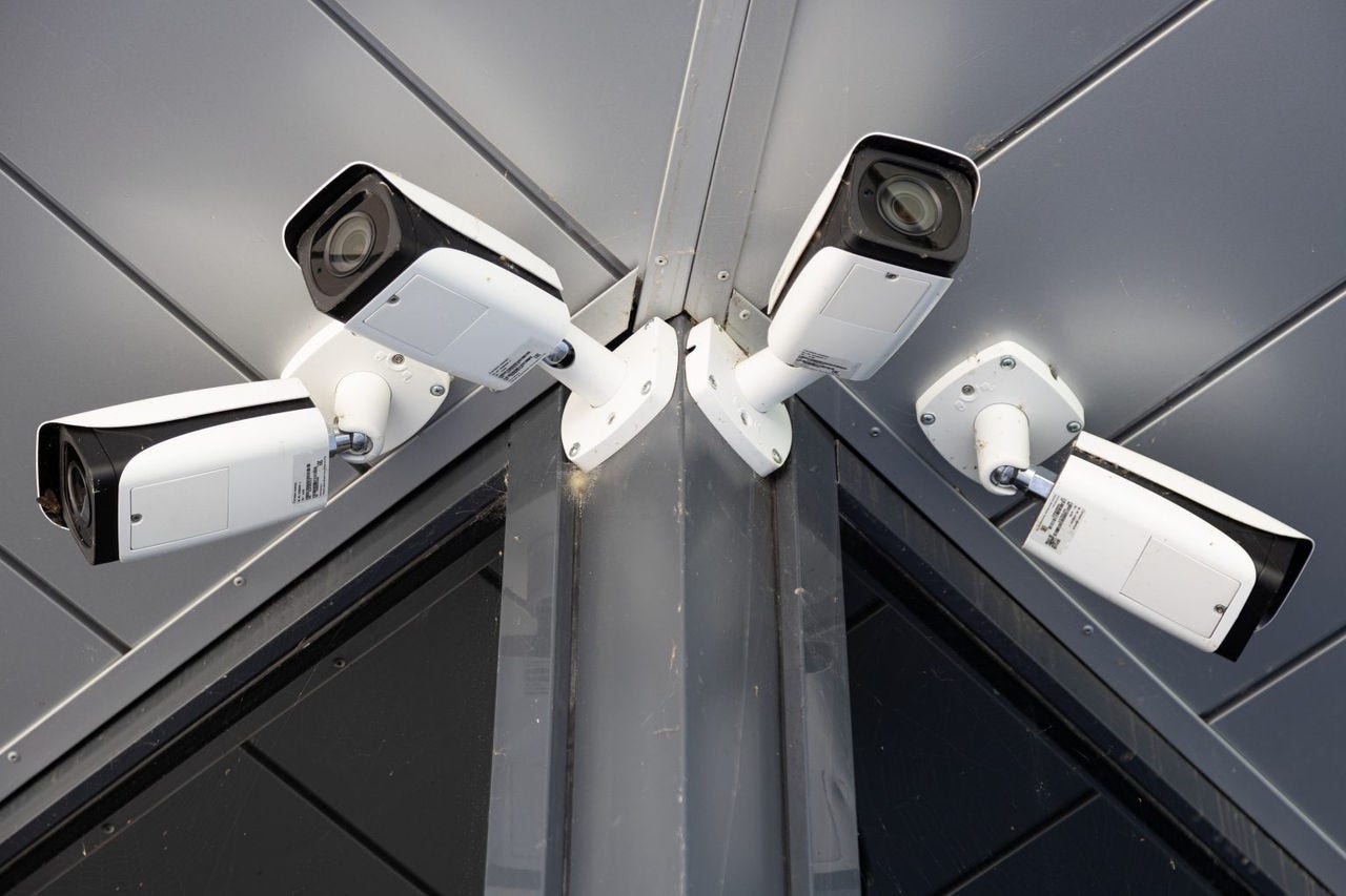 4 security cameras