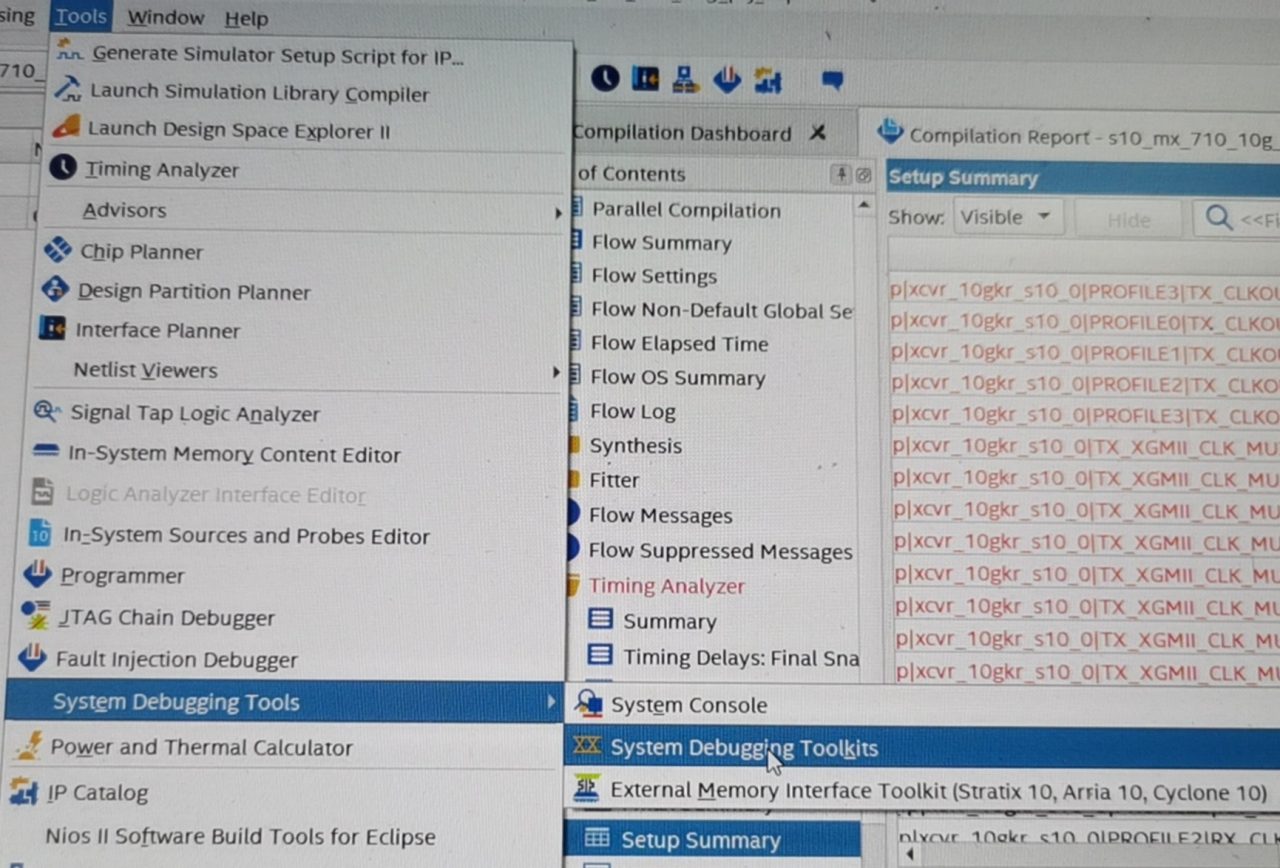 图5 启动 System Debugging Toolkits