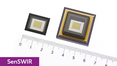 Sony SenSWIR image sensor with ruler