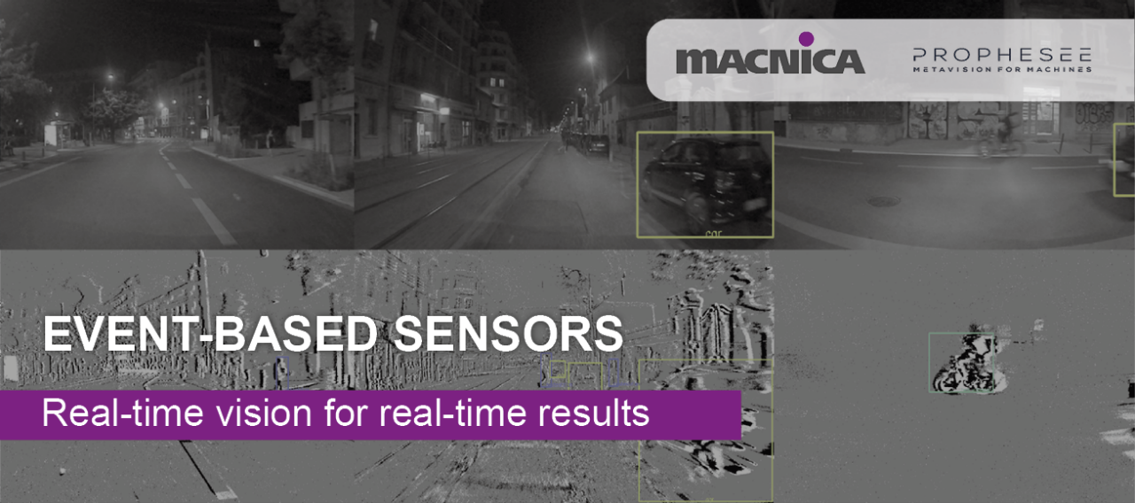 Prophesee, Event-based sensors - Real-time vision for real-time results