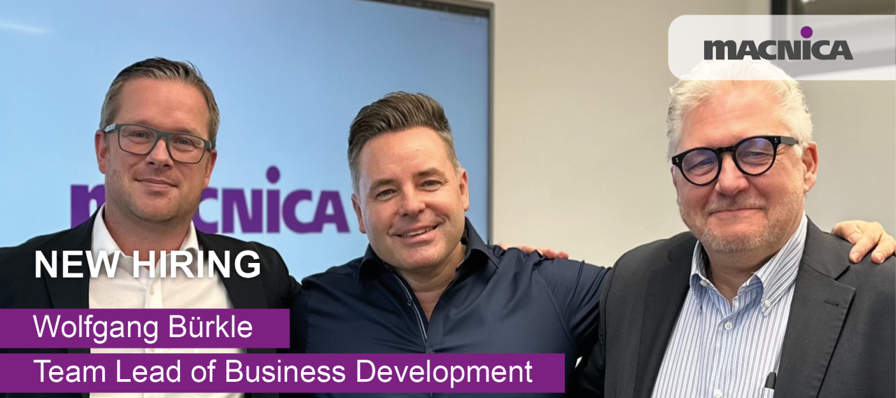 New Hiring - Wolfgang Bürkle, New Team Lead of Business Development